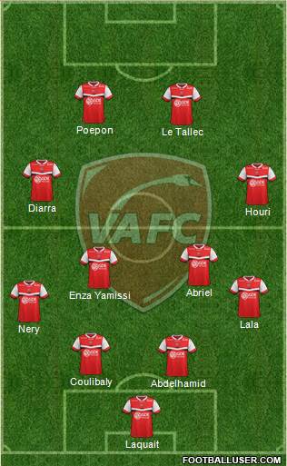 Valenciennes Football Club Formation 2015