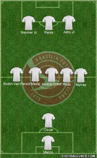 Brasília FC Formation 2015