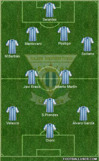 C.D. Leganés S.A.D. Formation 2015