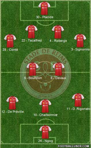 Stade de Reims Formation 2015