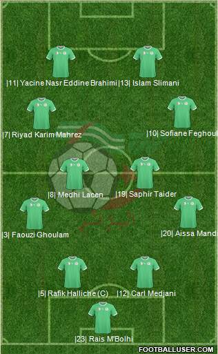 Algeria Formation 2015