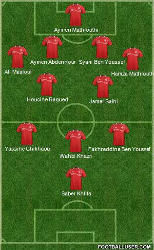 Tunisia Formation 2015