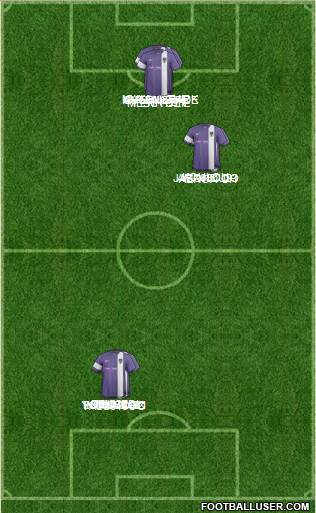 Oxford United Formation 2015