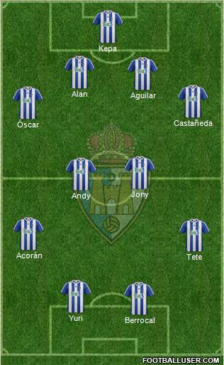 S.D. Ponferradina Formation 2015