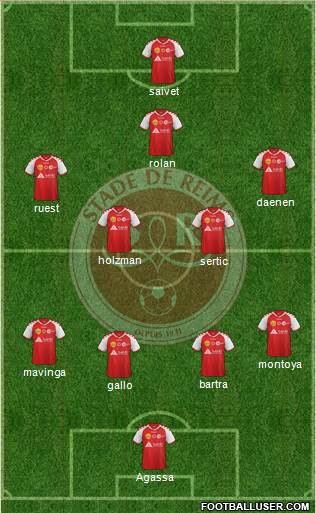 Stade de Reims Formation 2015