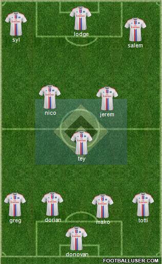 Hamburger SV Formation 2015