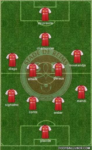 Stade de Reims Formation 2015