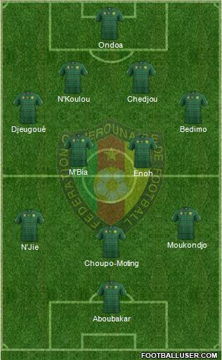 Cameroon Formation 2015