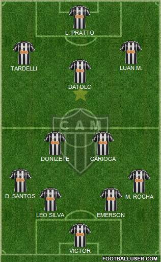 C Atlético Mineiro Formation 2015