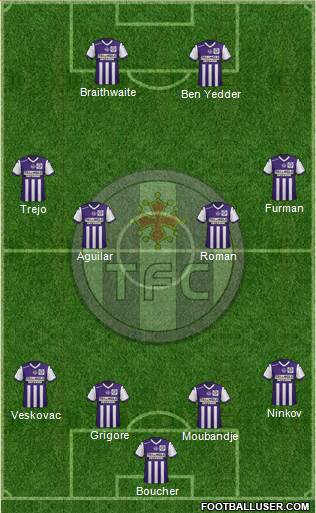 Toulouse Football Club Formation 2015