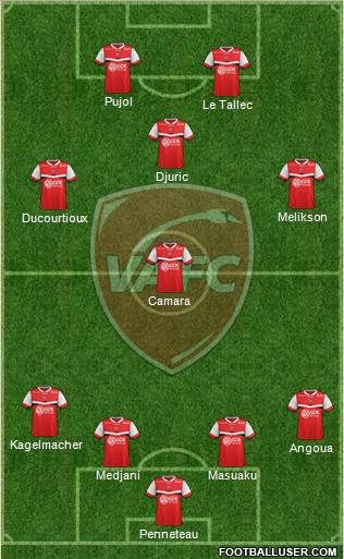 Valenciennes Football Club Formation 2015