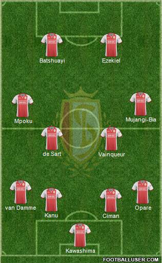 R Standard de Liège Formation 2015