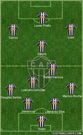 C Atlético Mineiro Formation 2015