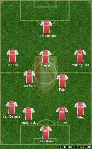 R Standard de Liège Formation 2015