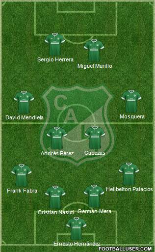 AC Deportivo Cali Formation 2015