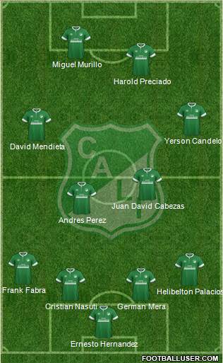 AC Deportivo Cali Formation 2015