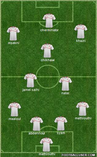 Tunisia Formation 2015