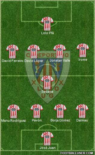 C.D. Lugo Formation 2015