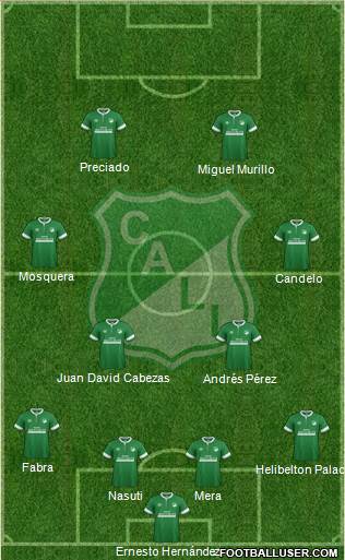 AC Deportivo Cali Formation 2015