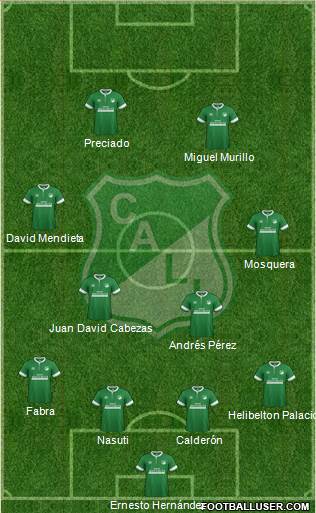 AC Deportivo Cali Formation 2015