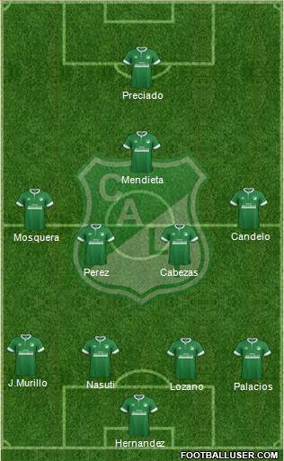 AC Deportivo Cali Formation 2015