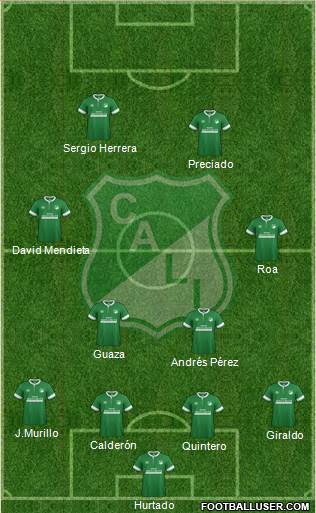 AC Deportivo Cali Formation 2015