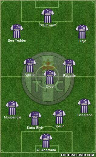 Toulouse Football Club Formation 2015