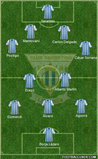 C.D. Leganés S.A.D. Formation 2015