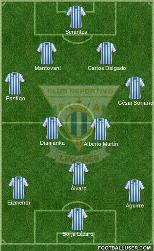 C.D. Leganés S.A.D. Formation 2015