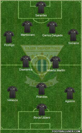 C.D. Leganés S.A.D. Formation 2015