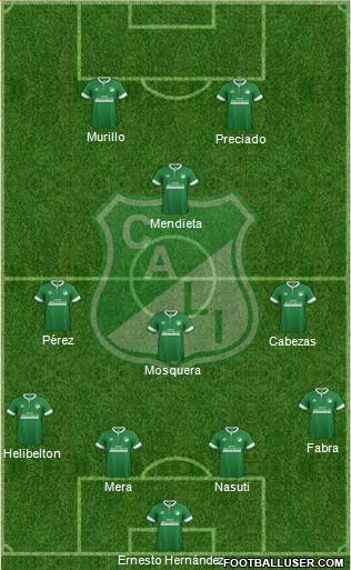 AC Deportivo Cali Formation 2015