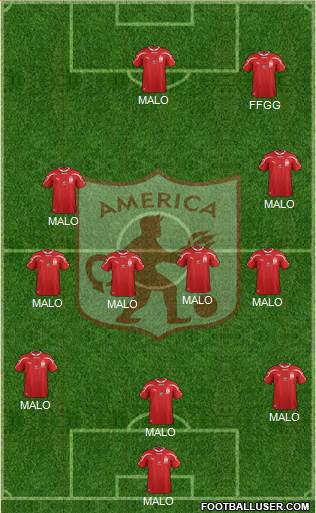 CD América de Cali Formation 2015