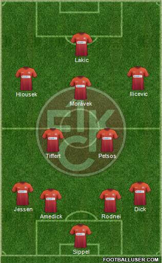 1.FC Kaiserslautern Formation 2015