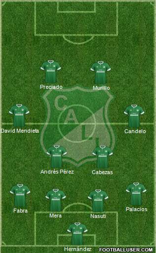 AC Deportivo Cali Formation 2015