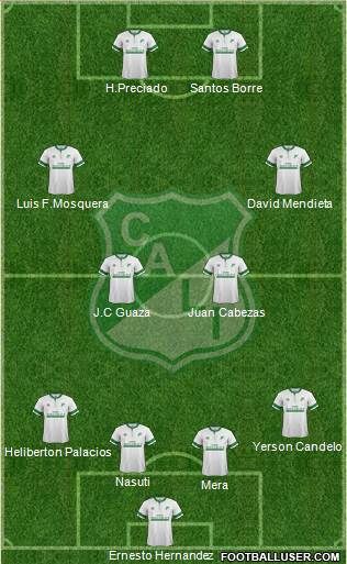 AC Deportivo Cali Formation 2015