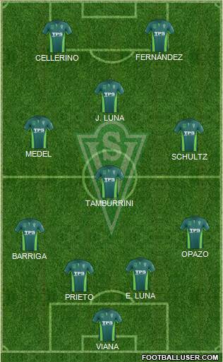 CD Santiago Wanderers S.A.D.P. Formation 2015