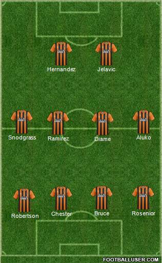 Hull City Formation 2015