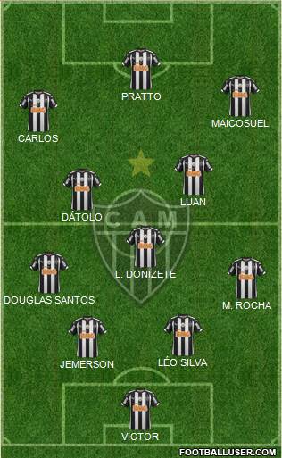 C Atlético Mineiro Formation 2015