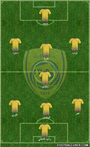 Al-Nassr (KSA) Formation 2015