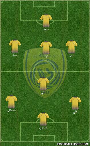 Al-Nassr (KSA) Formation 2015