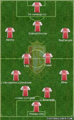 R Standard de Liège Formation 2015