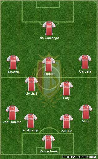 R Standard de Liège Formation 2015