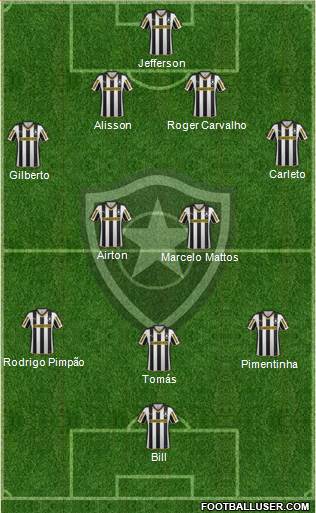 Botafogo FR Formation 2015