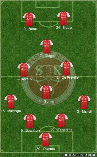 Stade de Reims Formation 2015