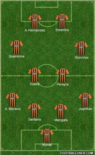 Hull City Formation 2015