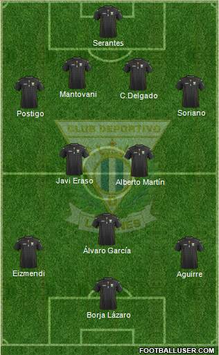 C.D. Leganés S.A.D. Formation 2015