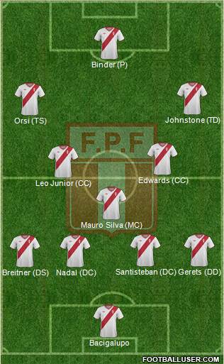 Peru Formation 2015