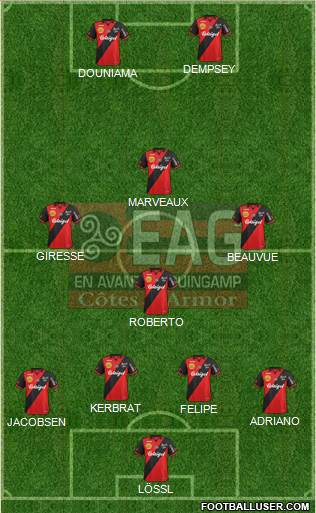 En Avant de Guingamp Formation 2015