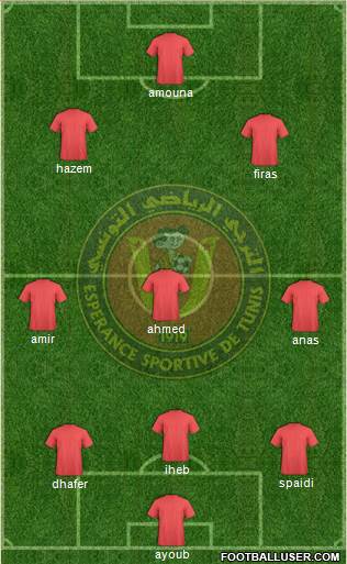 Espérance Sportive de Tunis Formation 2015