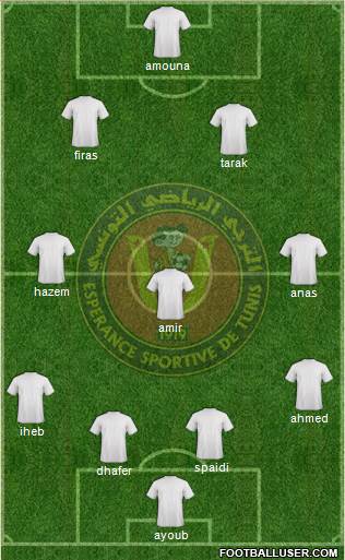 Espérance Sportive de Tunis Formation 2015